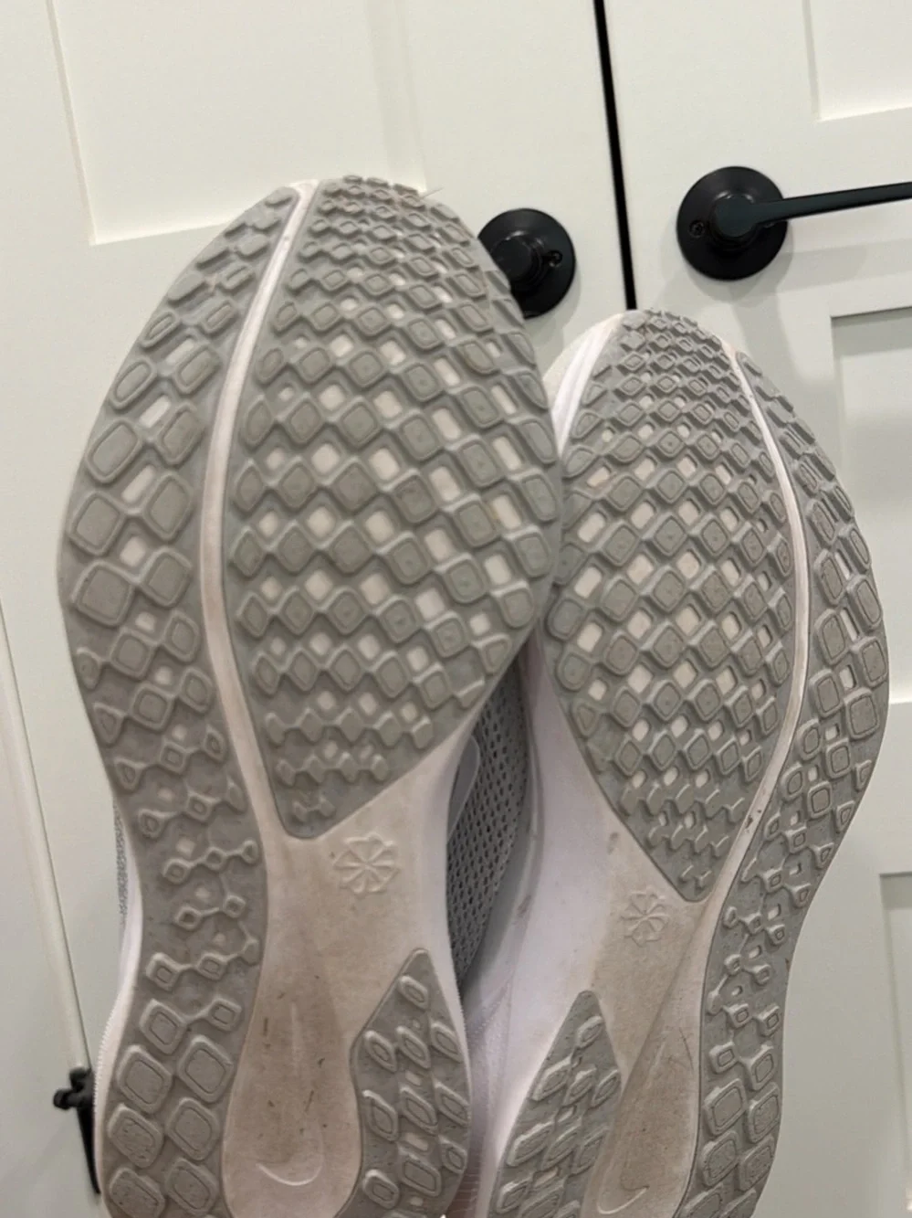 Nike All-White Mesh Trainer with Signature Swoosh